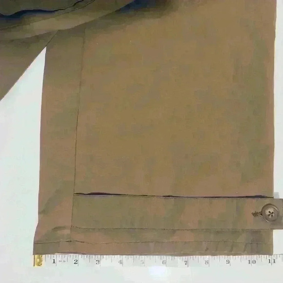 Forever 21 Nylon Baggy Cargo Pants, Women’s Size Small, Khaki - Picture 8 of 13